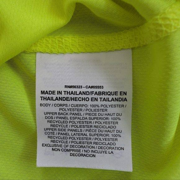 Nike Pullover Running Mens Small Neon Yellow Dri-Fit Quarter Zip Golf Athletic - Picture 7 of 9